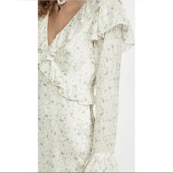 FREE PEOPLE Sweetest Thing Ruffle Mini Dress - Picture 2 of 14